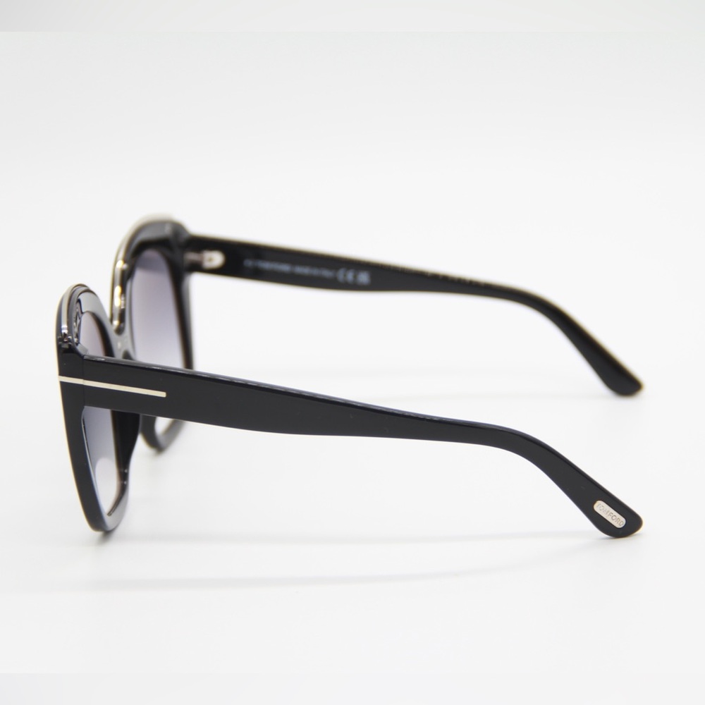 NEW TOM FORD CHANTALLE WOMEN SUNGLASSES TOM FORD TF944 01B EYEWEAR FT0944/S - Picture 8 of 13